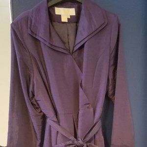 Nubiano Wrap Dress - Dark Purple